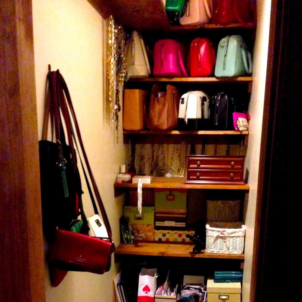 my very own Kate closet 😍